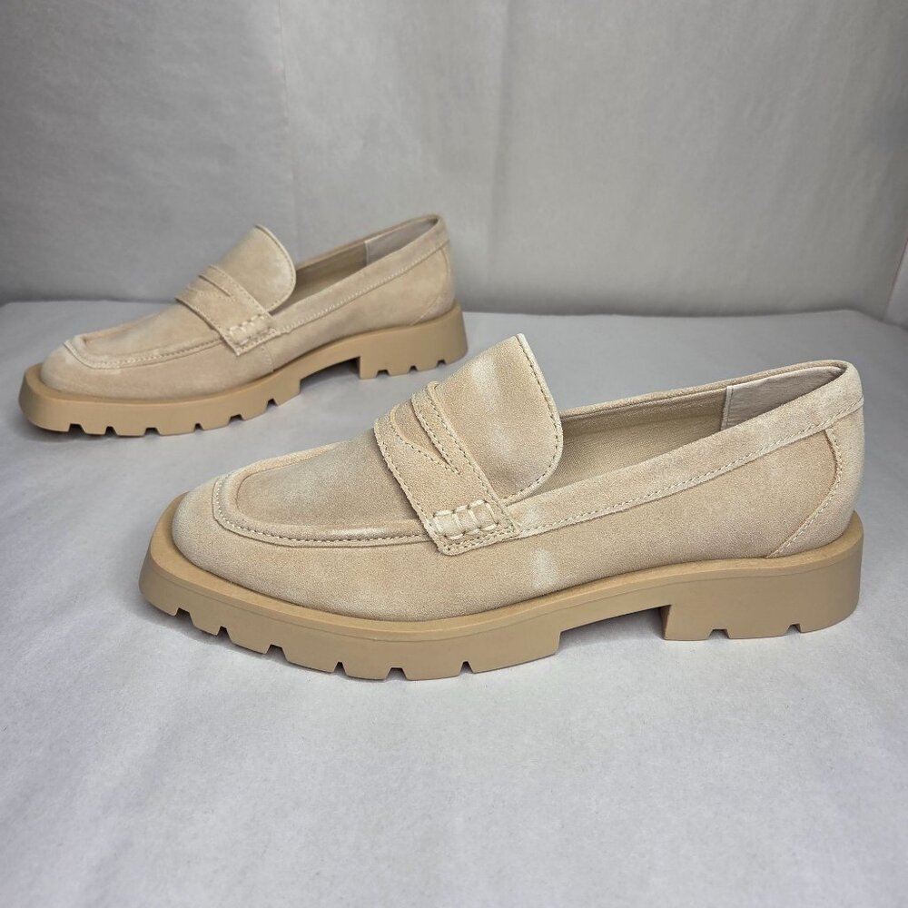 NWT Dolce Vita Women's Elias Dune Suede Loafers